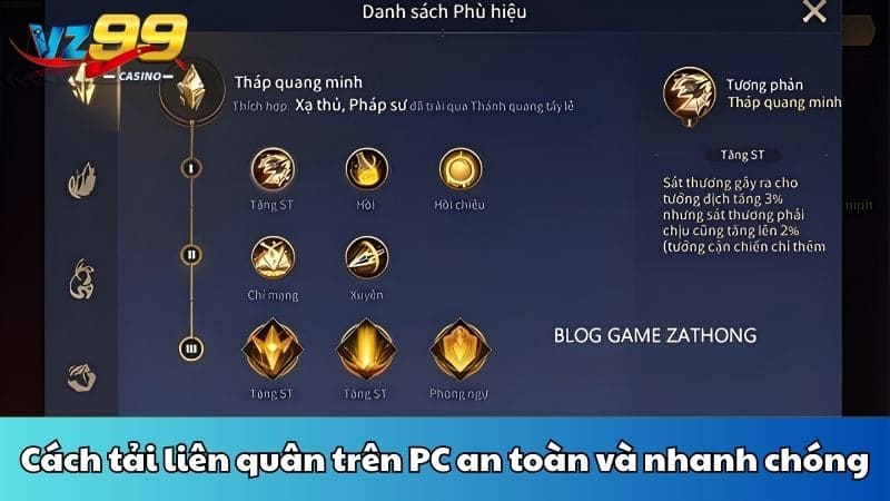 Cách tải liên quân trên PC an toàn và nhanh chóng